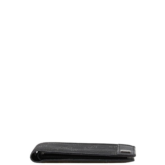 Dunhill D-8 Bifold Wallet Black Leather Men's